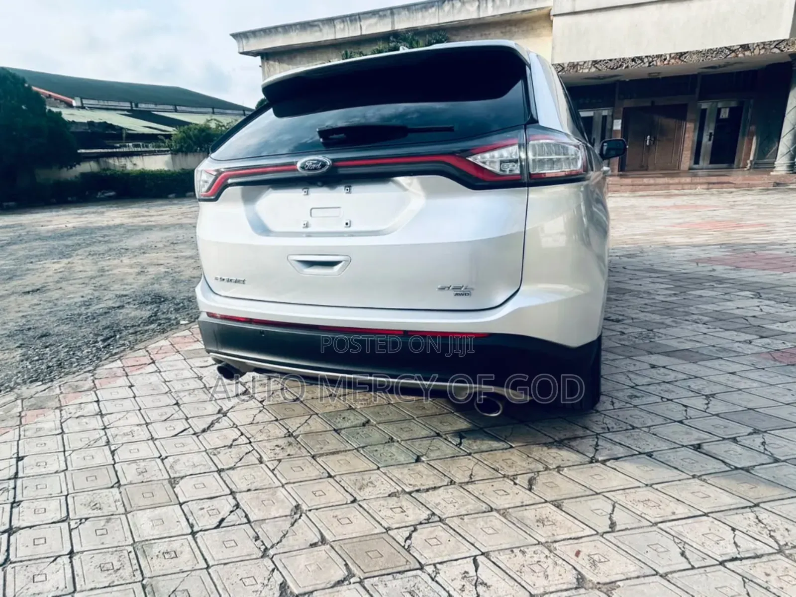 Ford Edge SEL AWD 2018 Silver