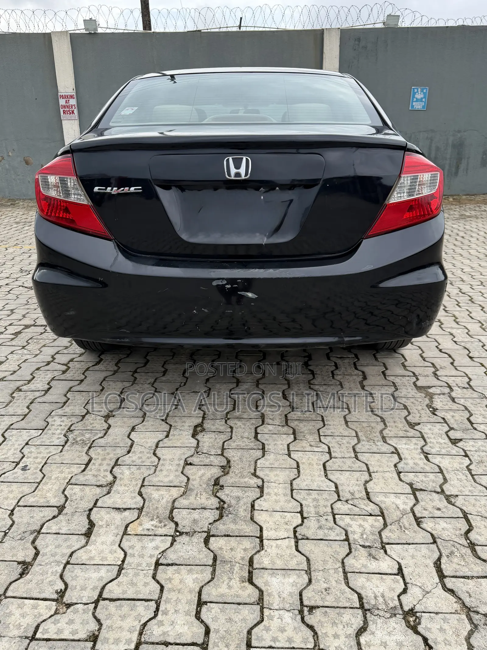 Honda Civic Sedan EX 2013 Black
