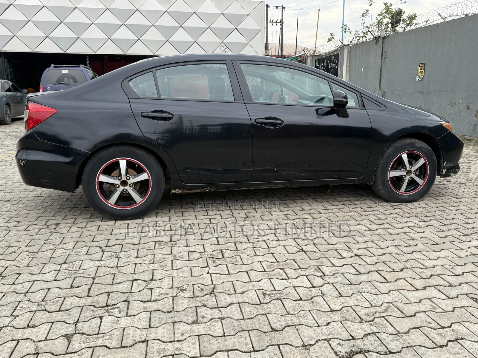 Honda Civic Sedan EX 2013 Black