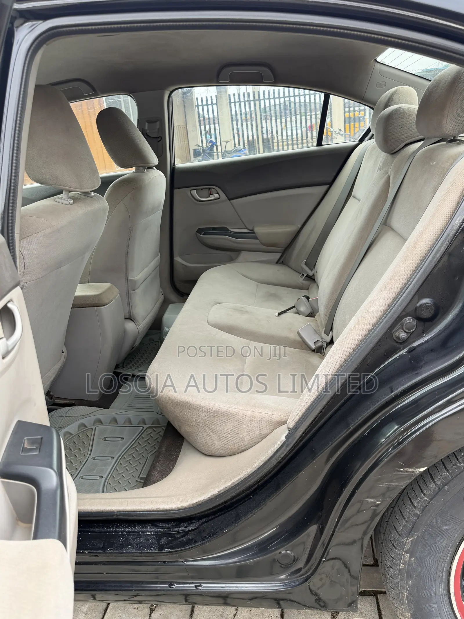 Honda Civic Sedan EX 2013 Black