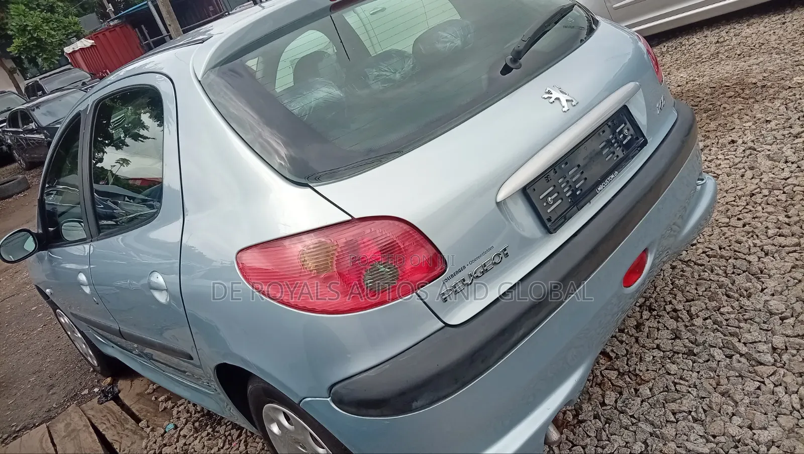 Peugeot 206 2007 Gray