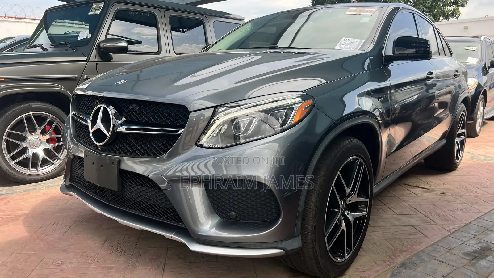 Mercedes-Benz GLE-Class AMG GLE 43 4MATIC 2017 Gray