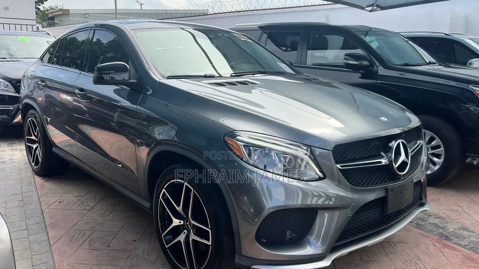 Mercedes-Benz GLE-Class AMG GLE 43 4MATIC 2017 Gray