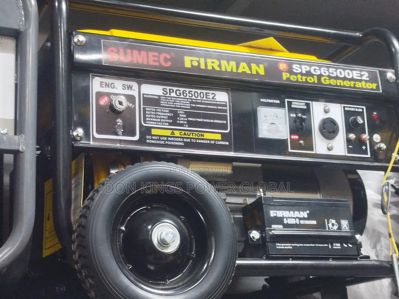 Sumec Firman Spg6500 4.5kva High-Performance Generator