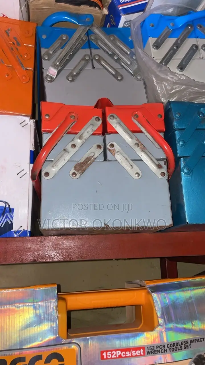 Heavy Duty Metal Tool Box / Steel Tool Storage Box