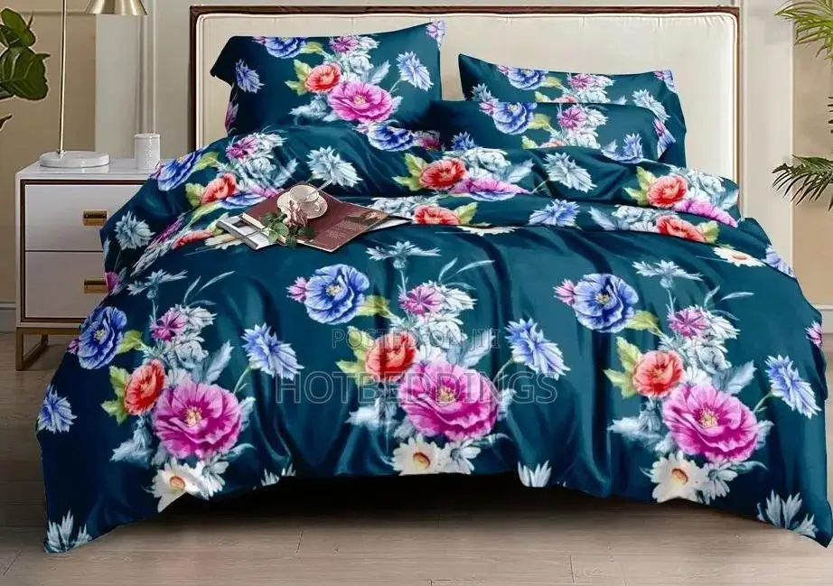 Duvet, Bedspread and 4 Pillow Covers