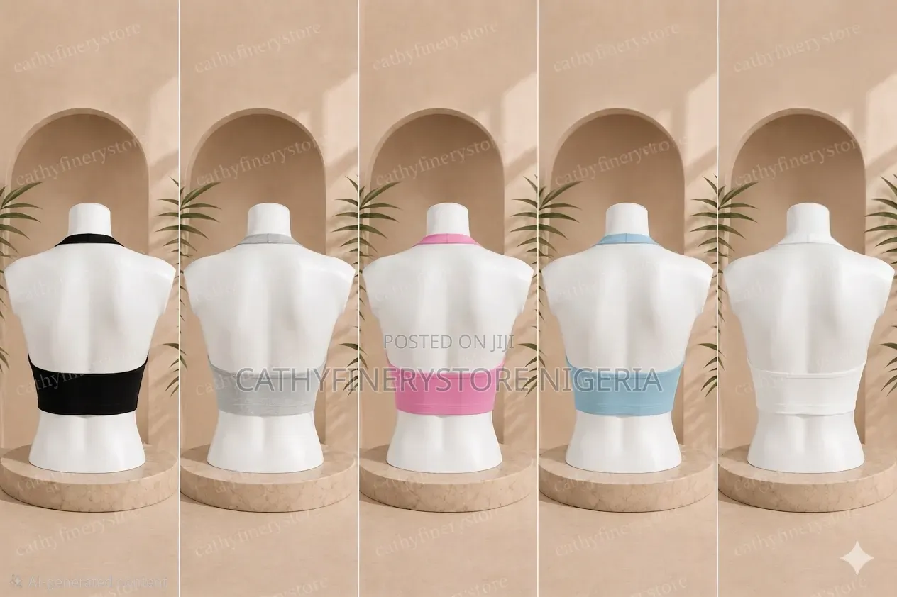 Ladies Halterneck Crop Top Tank Top