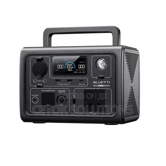 Bluetti Eb3a 600w Solar Power Station