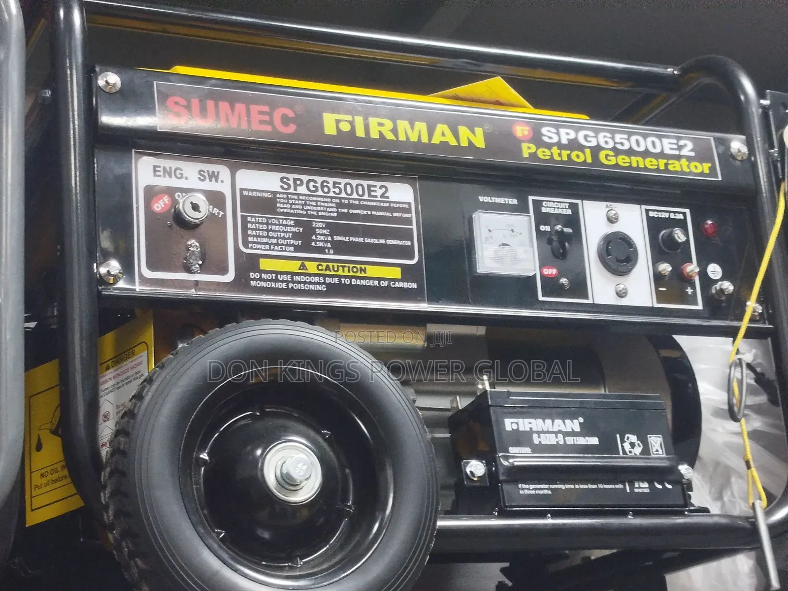 Sumec Firman Spg6500 4.5kva Fuel-Efficient Petrol Generator