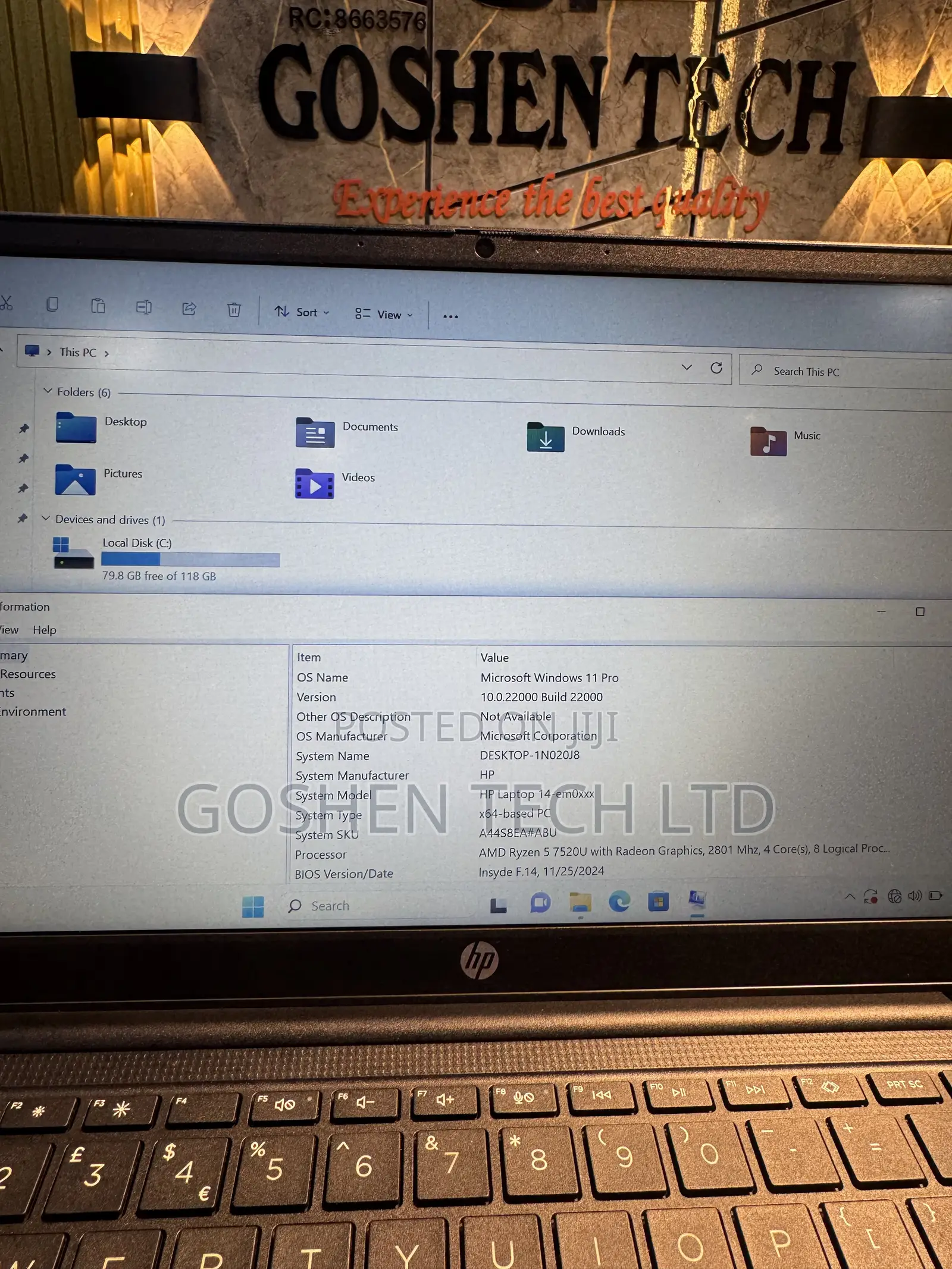 Laptop HP Stream Laptop 8GB AMD Ryzen 5 SSD 128GB