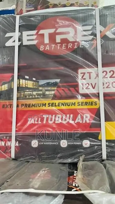 Zetrex Tubular Battery 220ah
