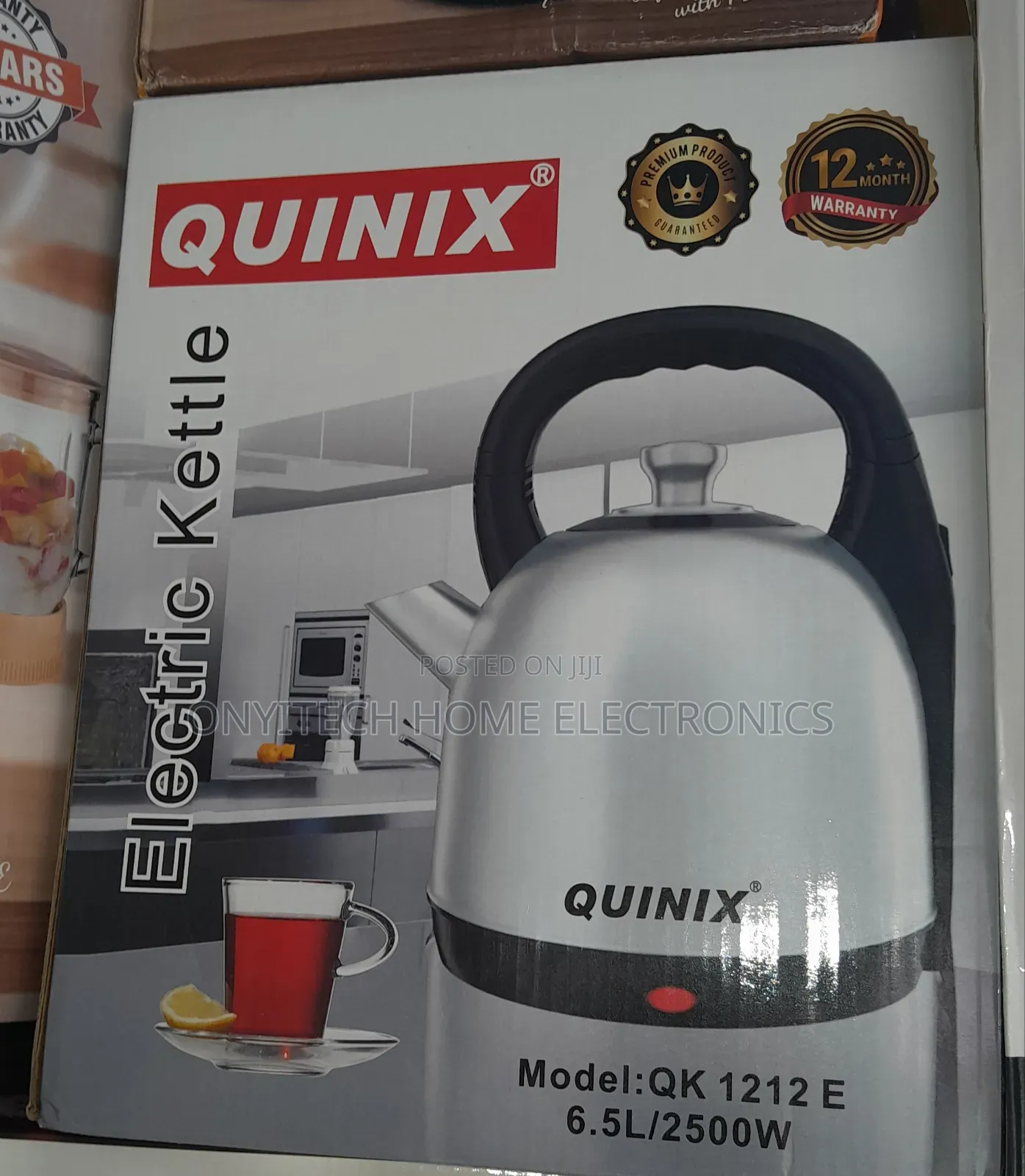 Quinix Electric Kettle [Qk1212e]