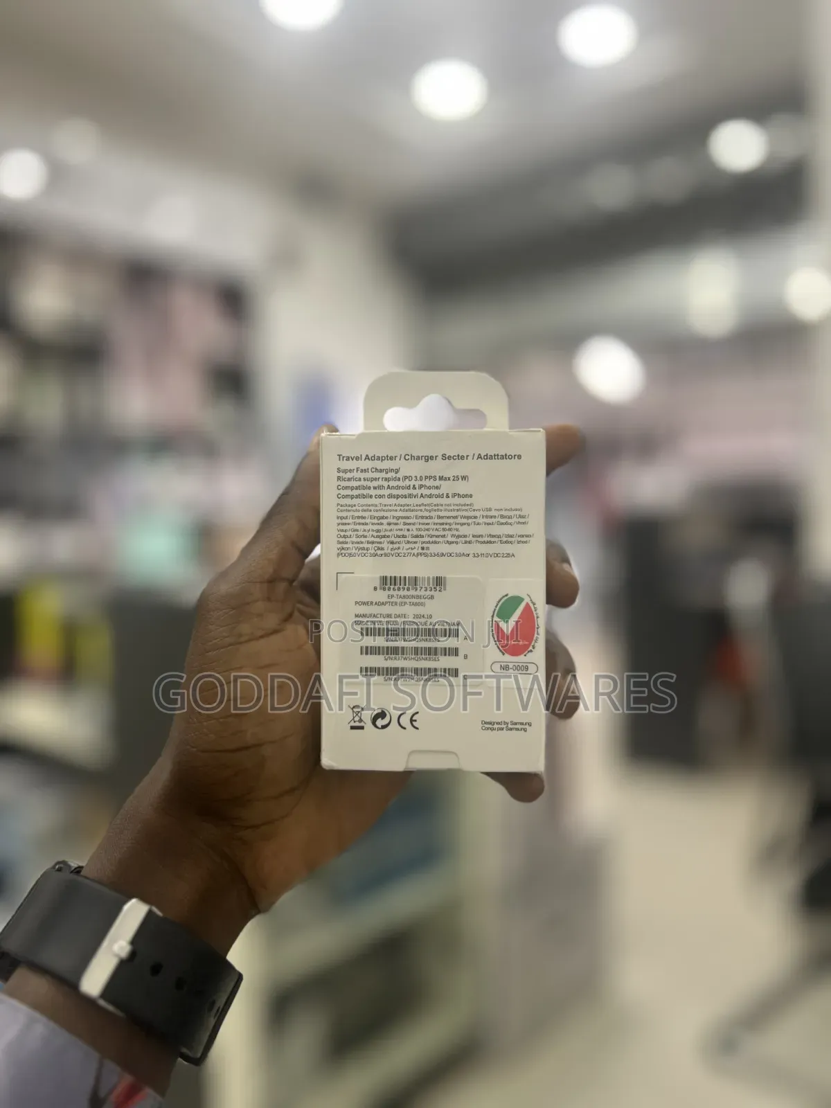 Samsung 25w Type-C Charger Adapter