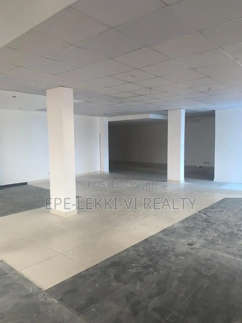 320sqm Ground Floor Office Space for Rent in Lekki
