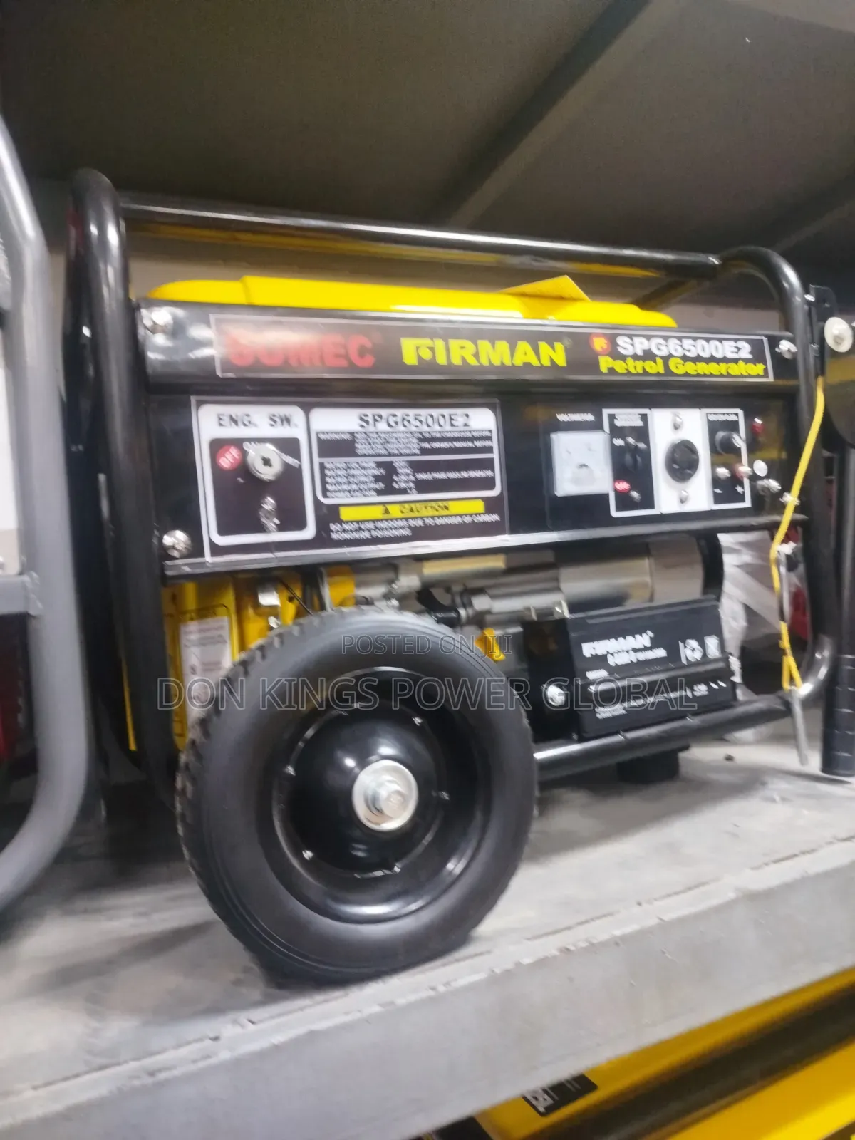 Sumec Firman Spg6500 4.5kva Premium Petrol Generator House and Office