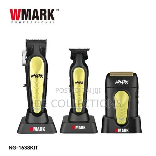 Wmark Ng-1638kit 8500rpm DLC Professional Electric Barber Kit