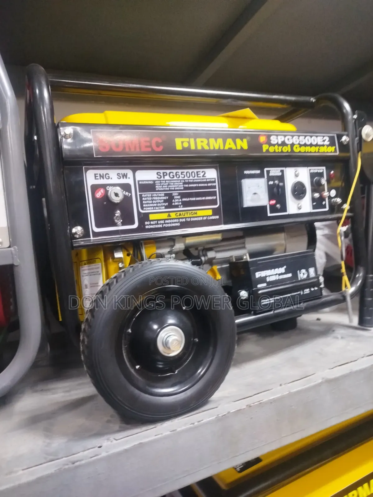 Sumec Firman Spg6500 4.5kva Long-Lasting Power Solution
