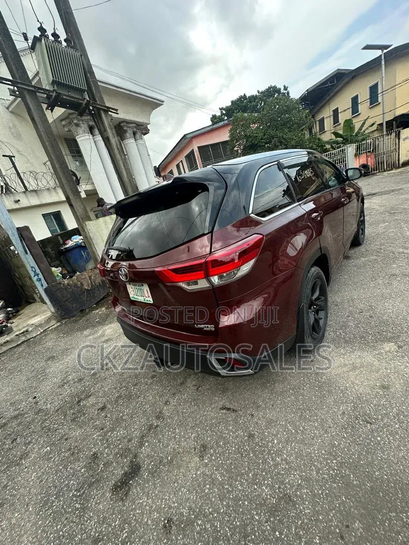 Toyota Highlander 2017 Burgundy