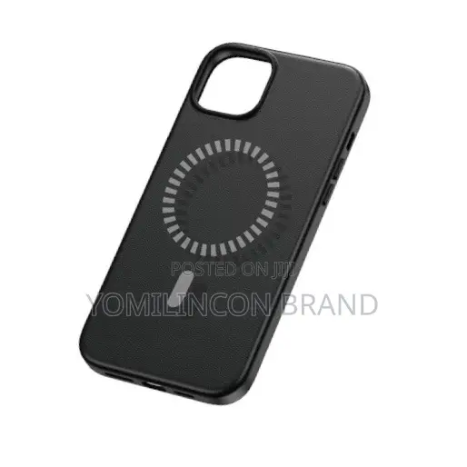 Baseus Fauxther Magnetic iPhone 15 Pro Case - Black