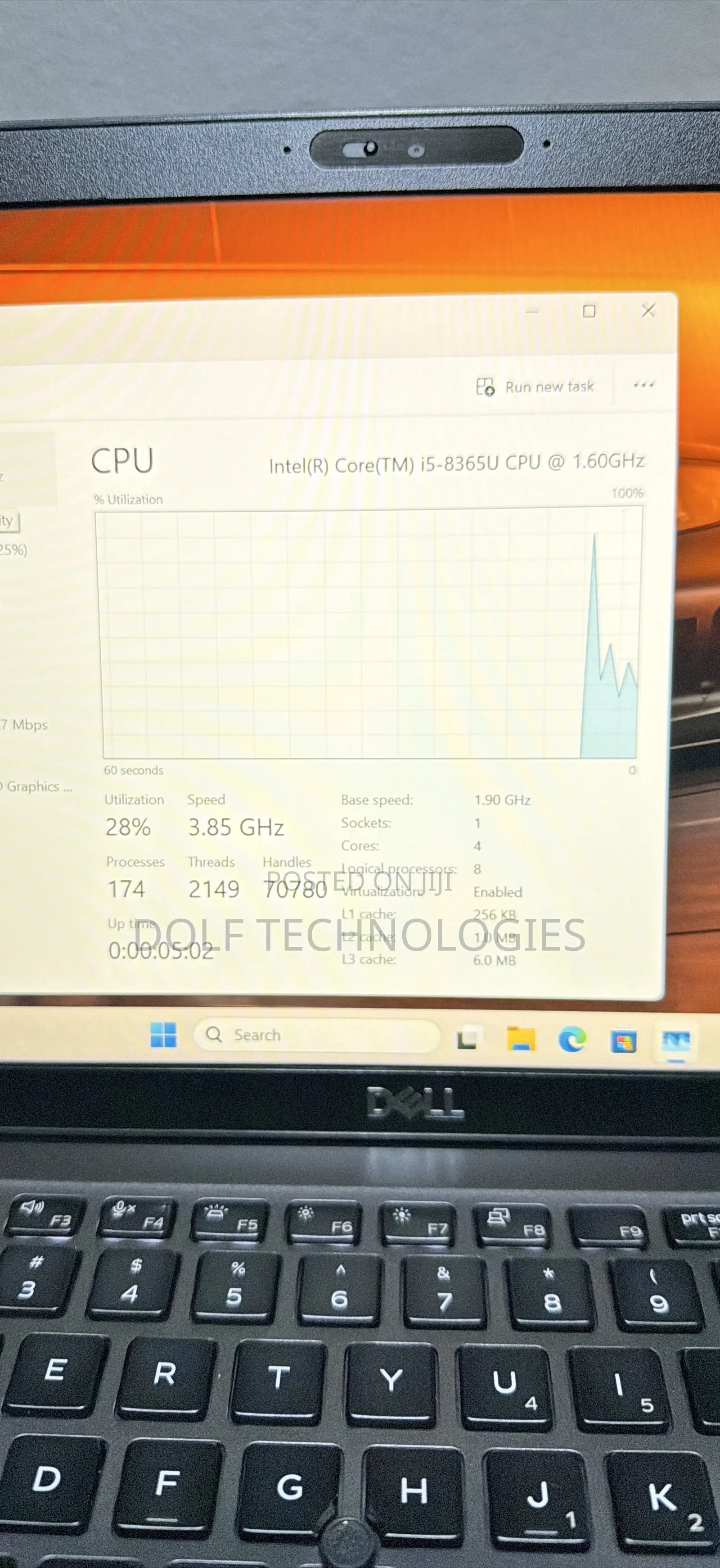 Laptop Dell Latitude 5400 16GB Intel Core i5 SSD 512GB