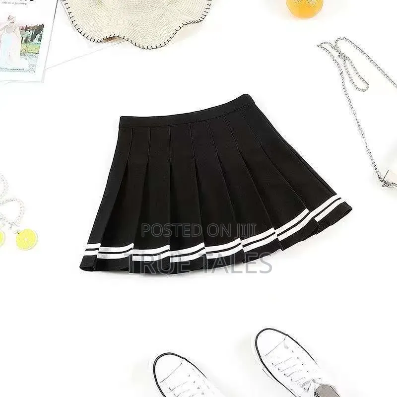 Big Girls Skater Skirts With Stripes Ages 5 to 20 Years