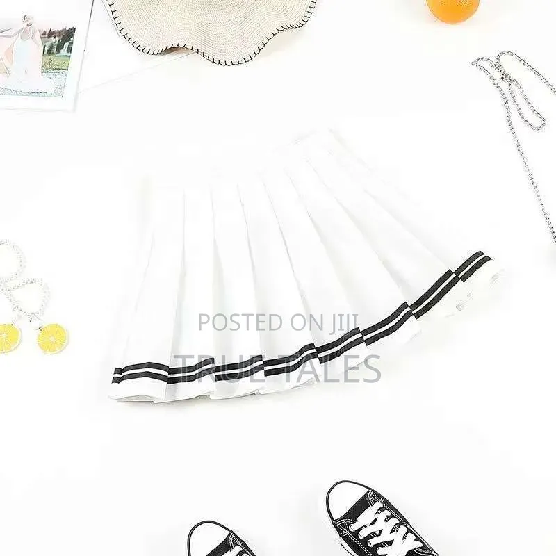 Big Girls Skater Skirts With Stripes Ages 5 to 20 Years