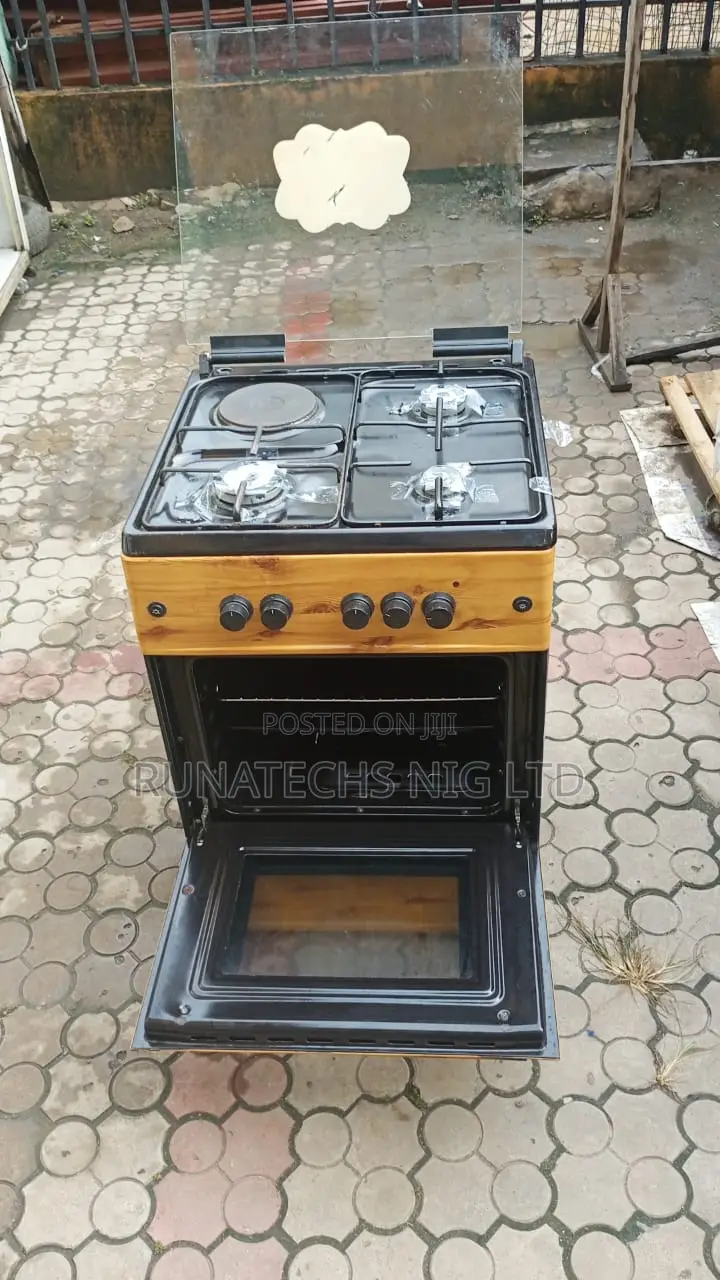 Maxi 60x60 Formica Gas Cooker With Oven Grill 3 Gas 1 Electric Used