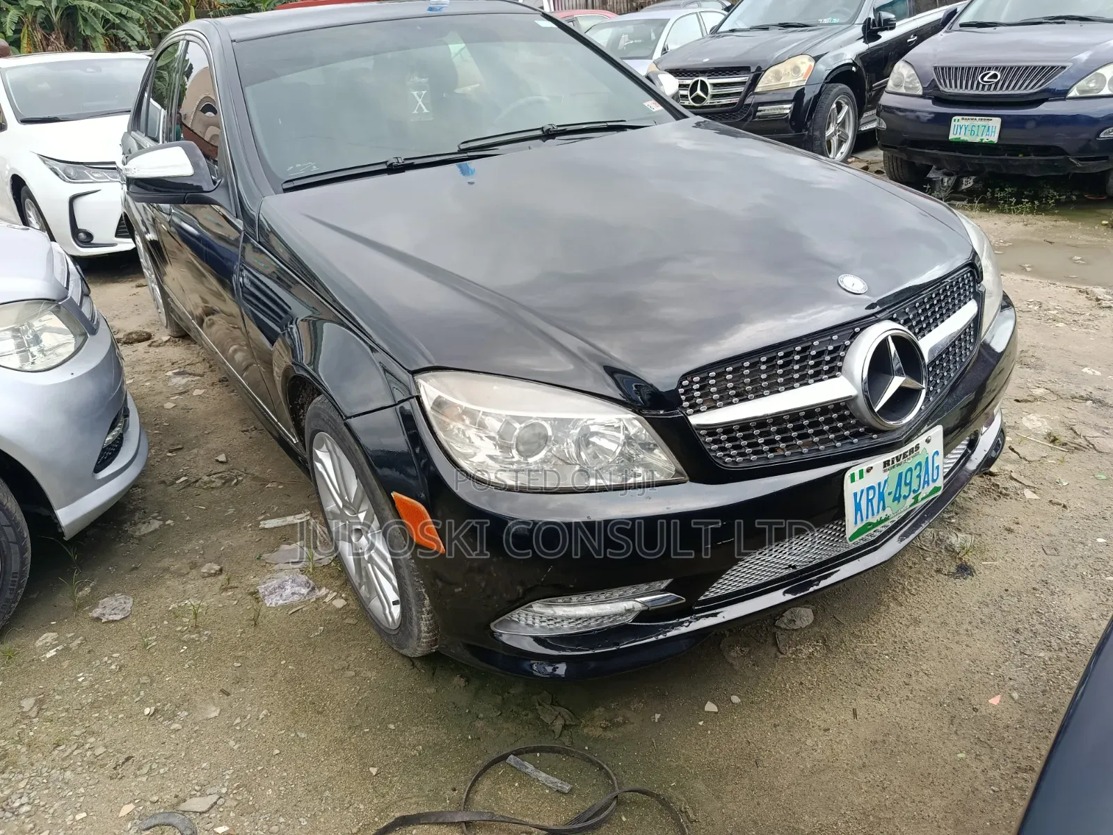 Mercedes-Benz C300 2008 Black