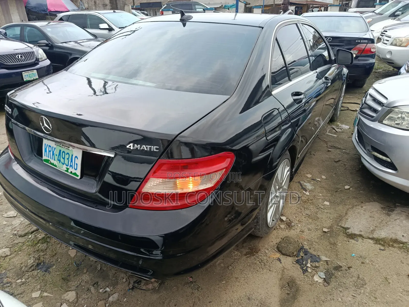 Mercedes-Benz C300 2008 Black