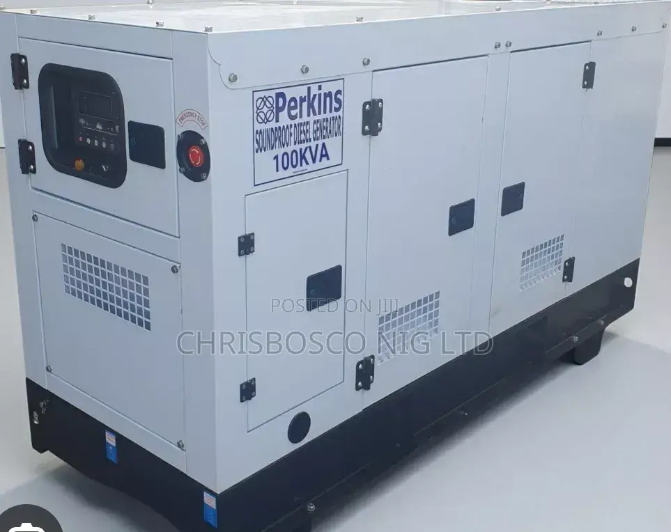 Brand New Perkins 100kva Soundproof Diesel Generator