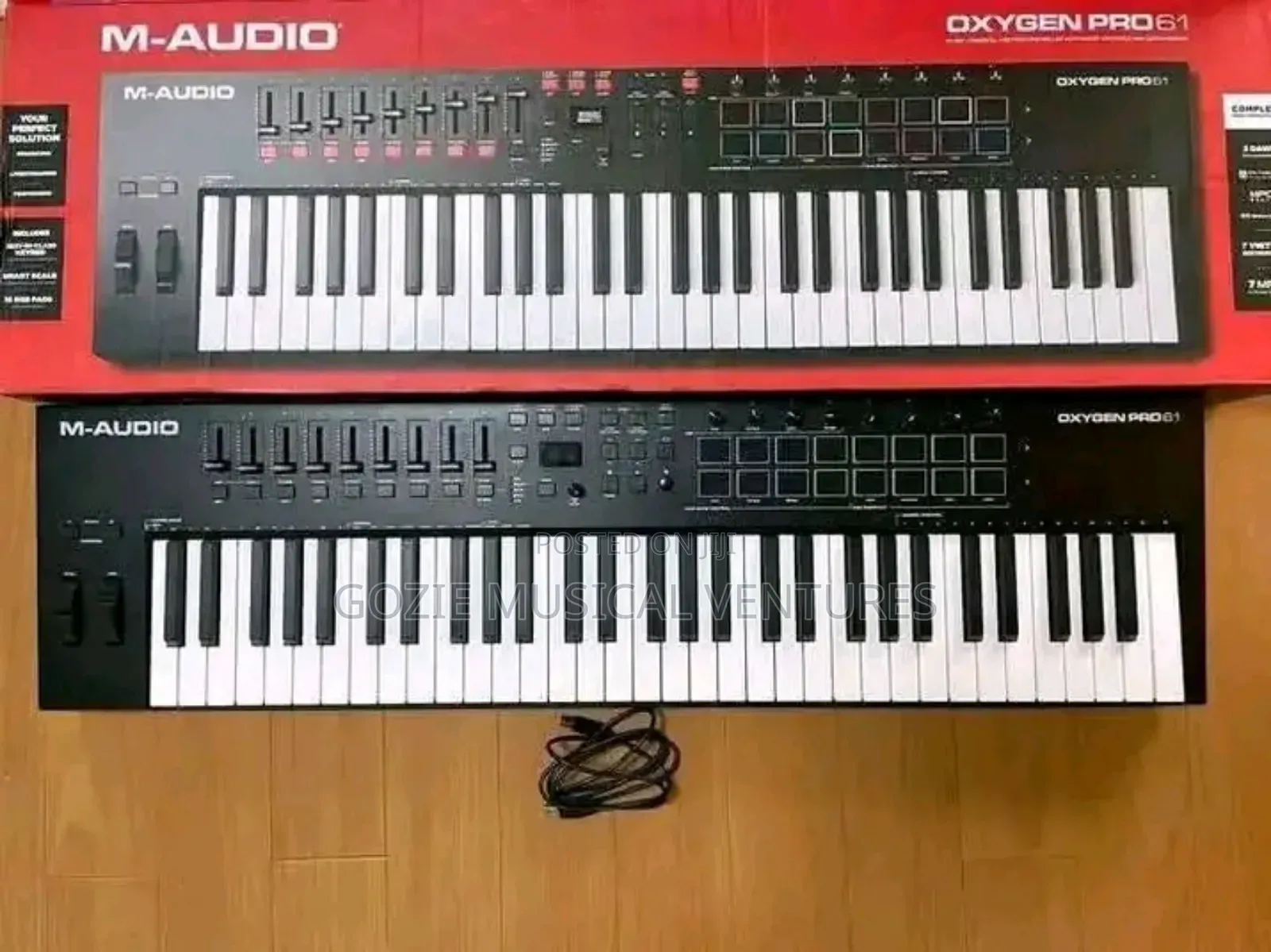 M-Audio Oxygen Pro 61 Keys Synthesizer Workstation Poino