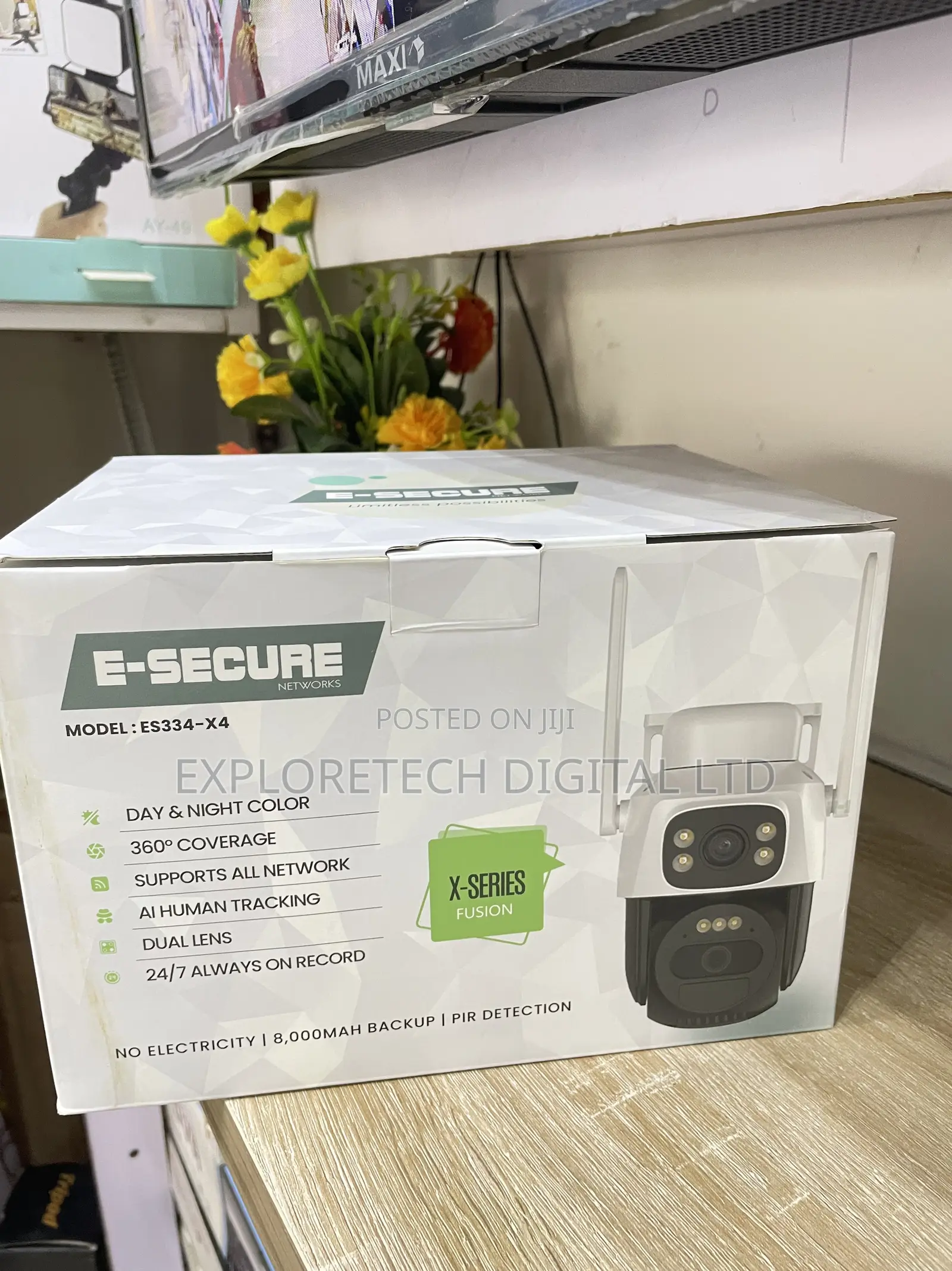 Solar Camera 4g Dual Lens Aov 1yr Warranty)