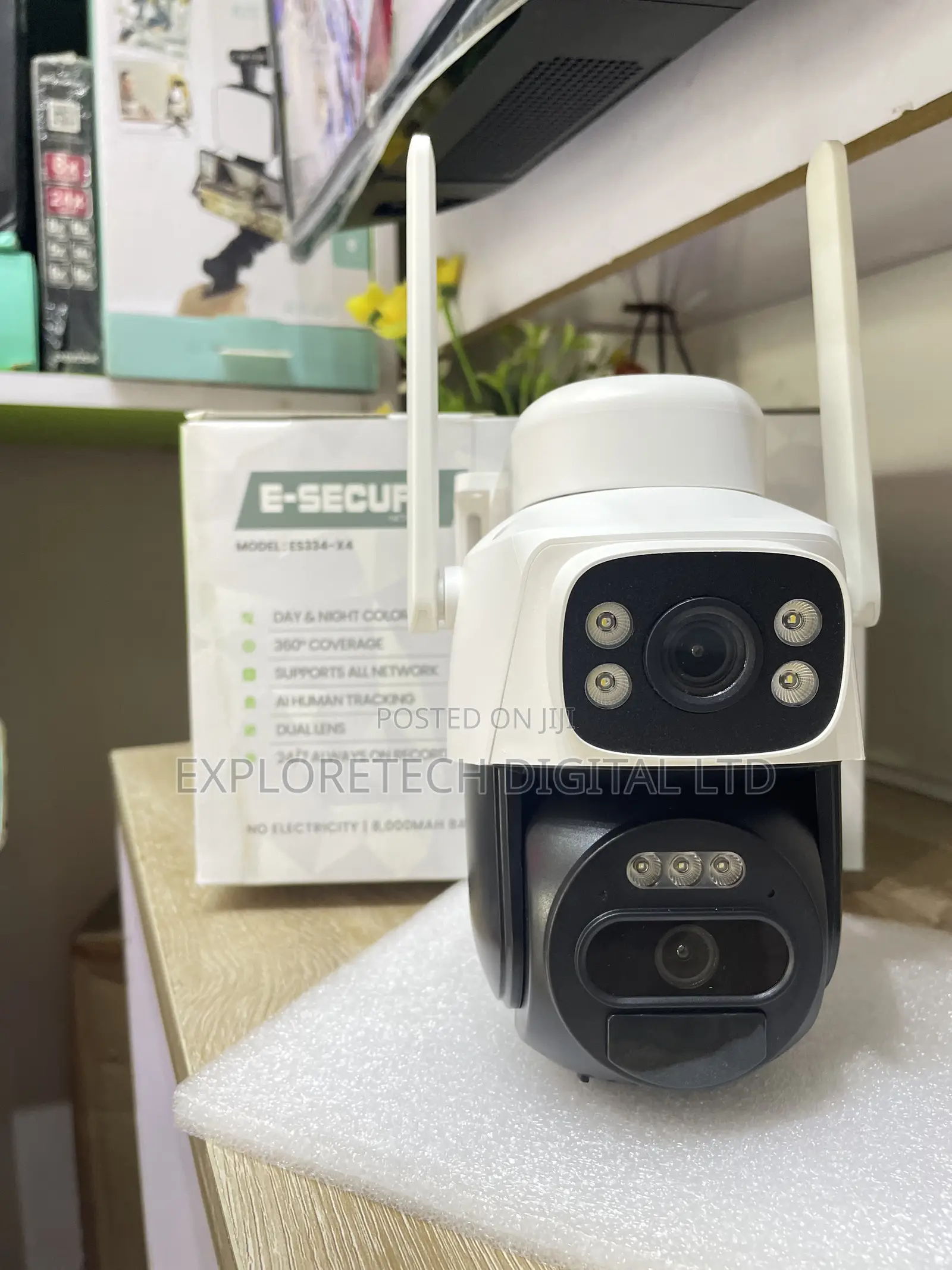 Solar Camera 4g Dual Lens Aov 1yr Warranty)