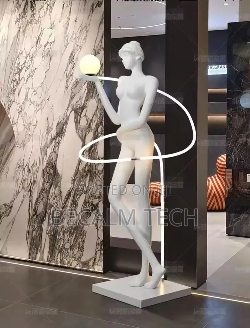 Human Statue Floor Light