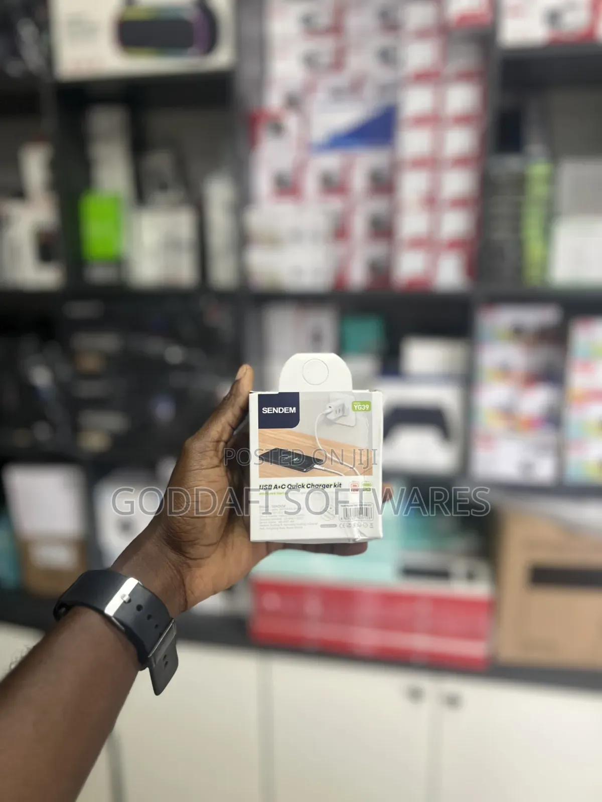 Sendem Yg39 Usb-a Port Charger Adapter + Usb Cable