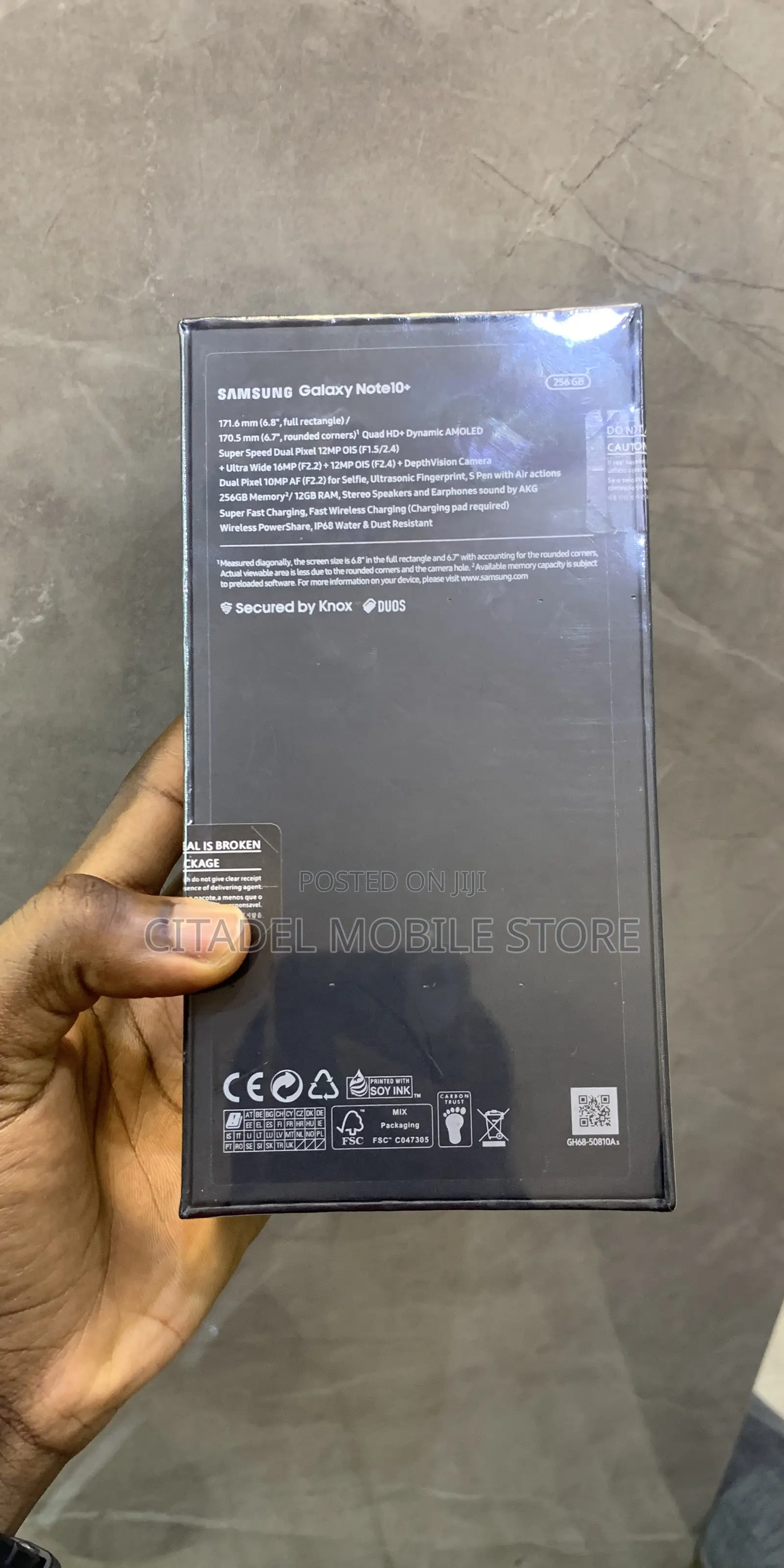 New Samsung Galaxy Note 10 Plus 256 GB Silver