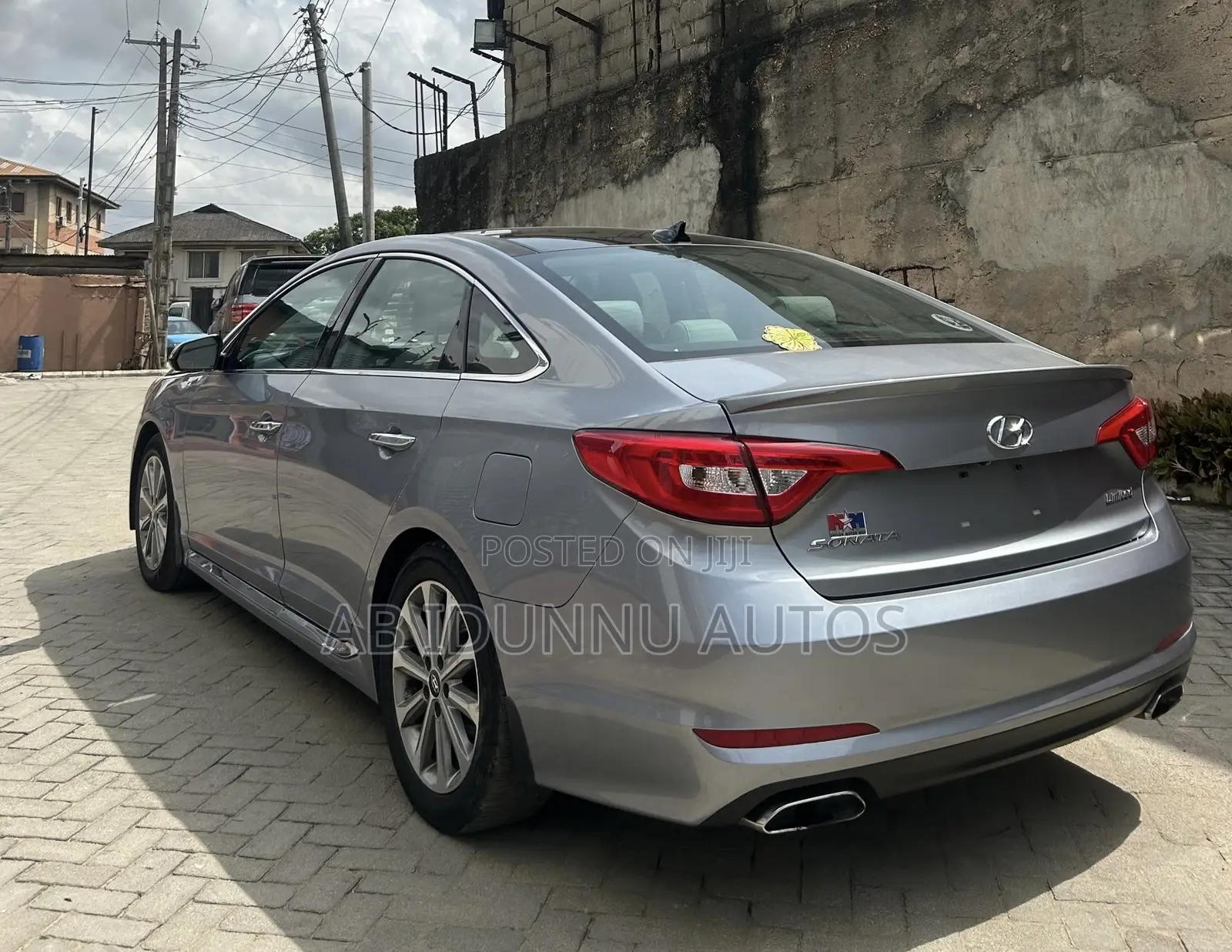 Hyundai Sonata Limited 2.0T Seban (2.0L 4cyl 6A) 2016 Silver