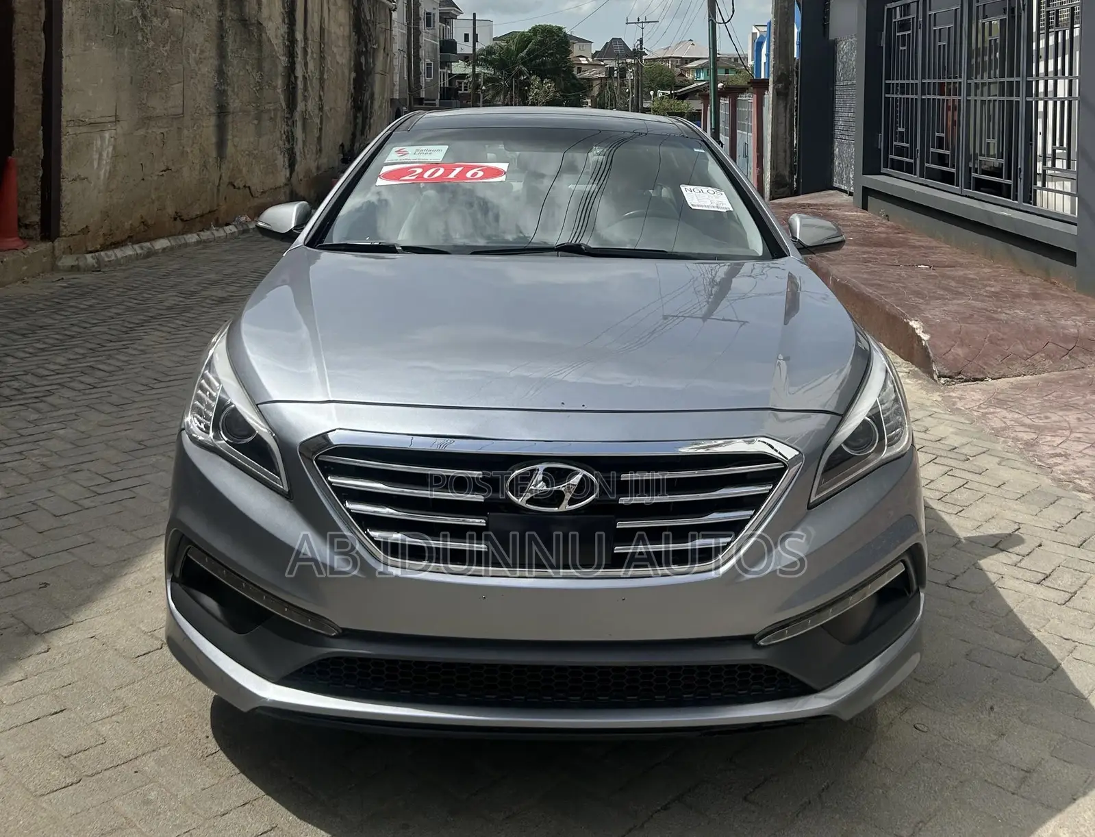 Hyundai Sonata Limited 2.0T Seban (2.0L 4cyl 6A) 2016 Silver