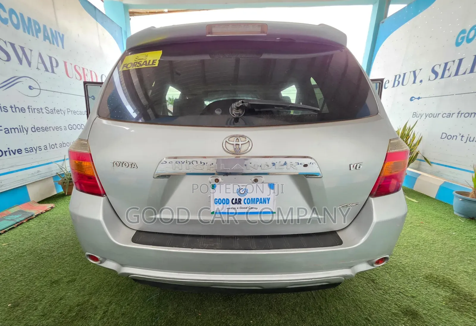 Toyota Highlander 2008 Silver