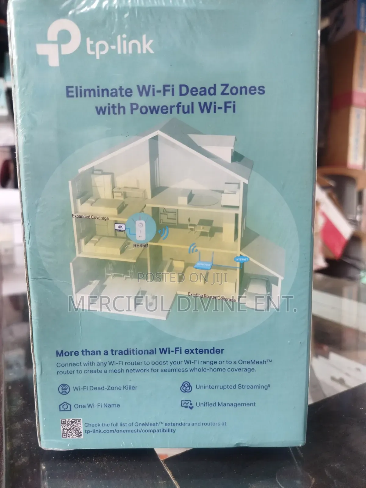 Tp-Link Re450 Mesh Ac170 Wifi Extender