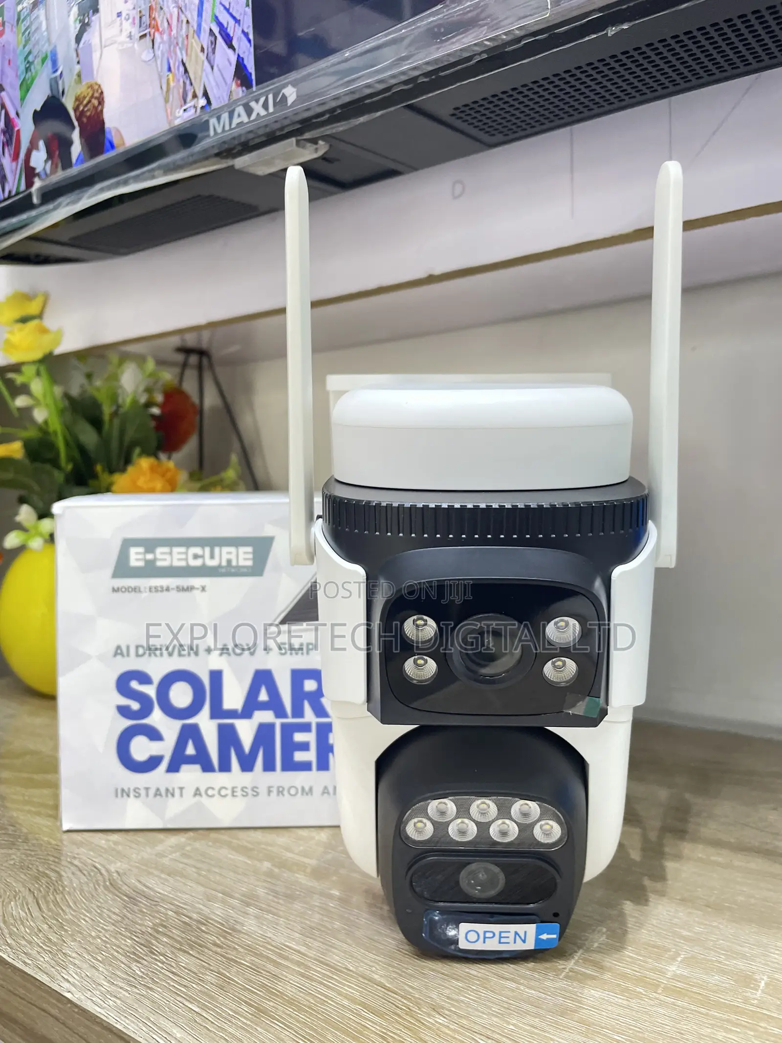 Solar Camera 4G Dual Lens in Owerri