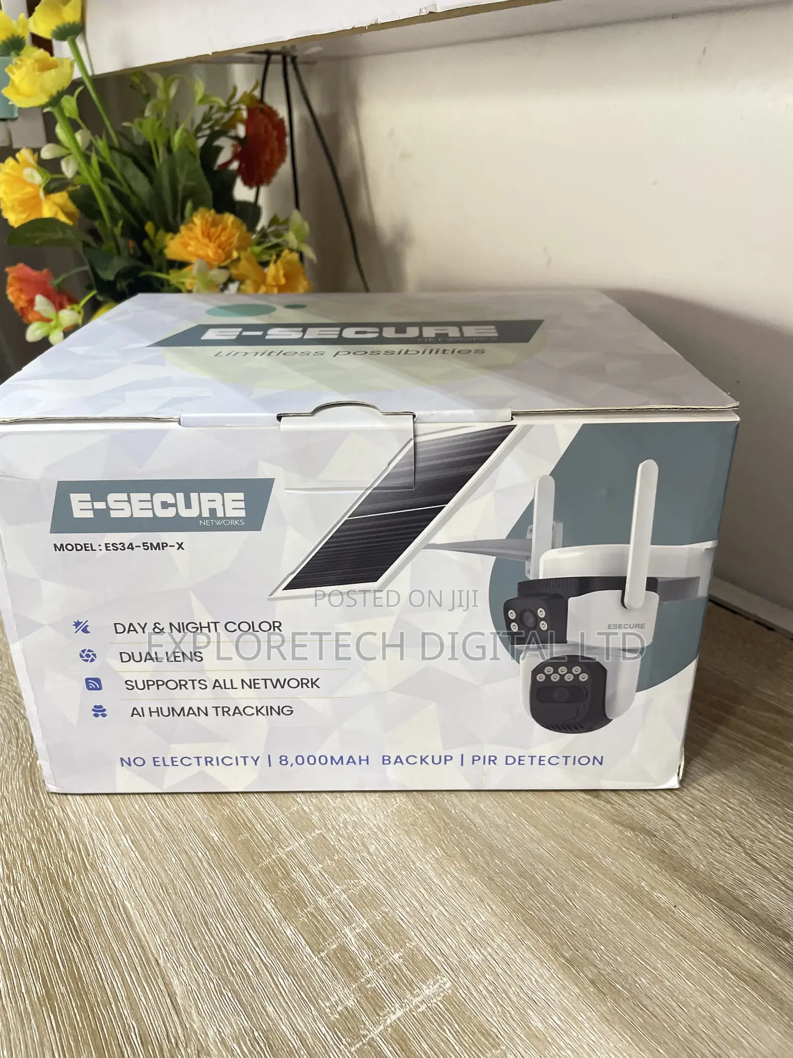 Solar Camera 4G Dual Lens in Owerri