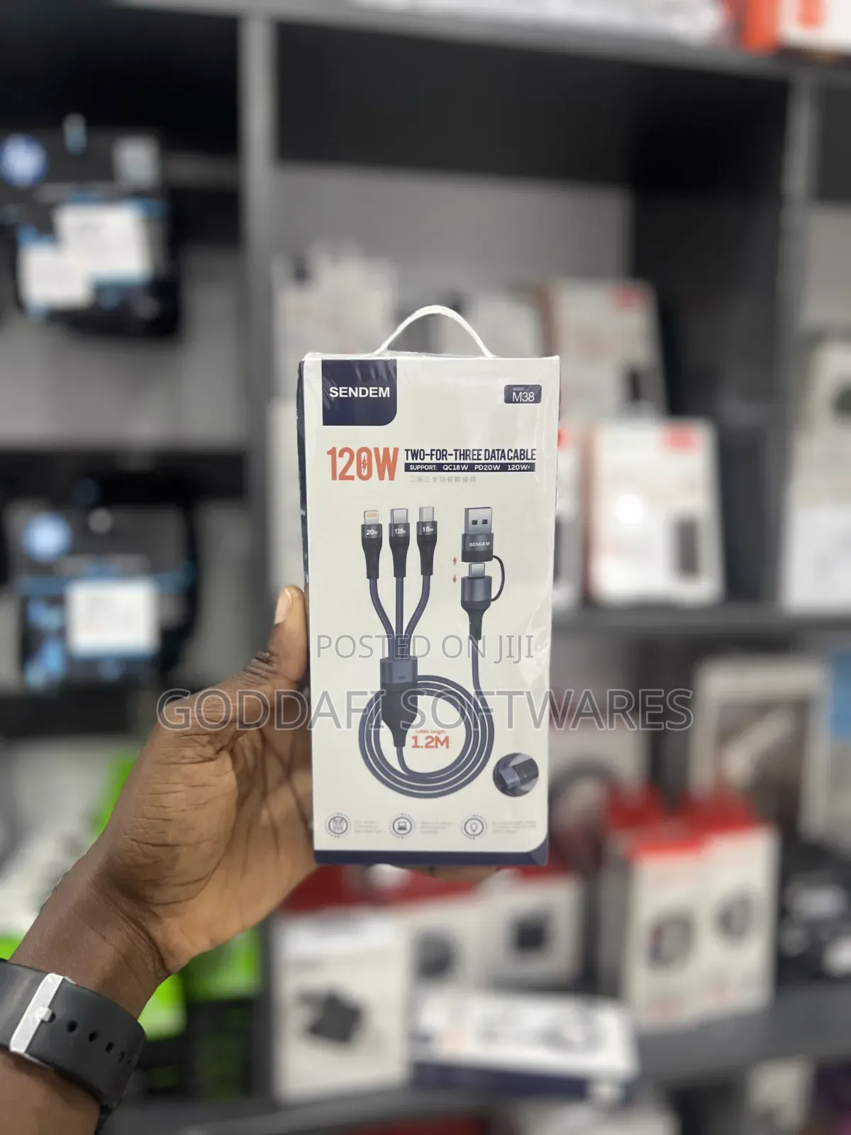 Sendem M38 120w Two for Three Cable