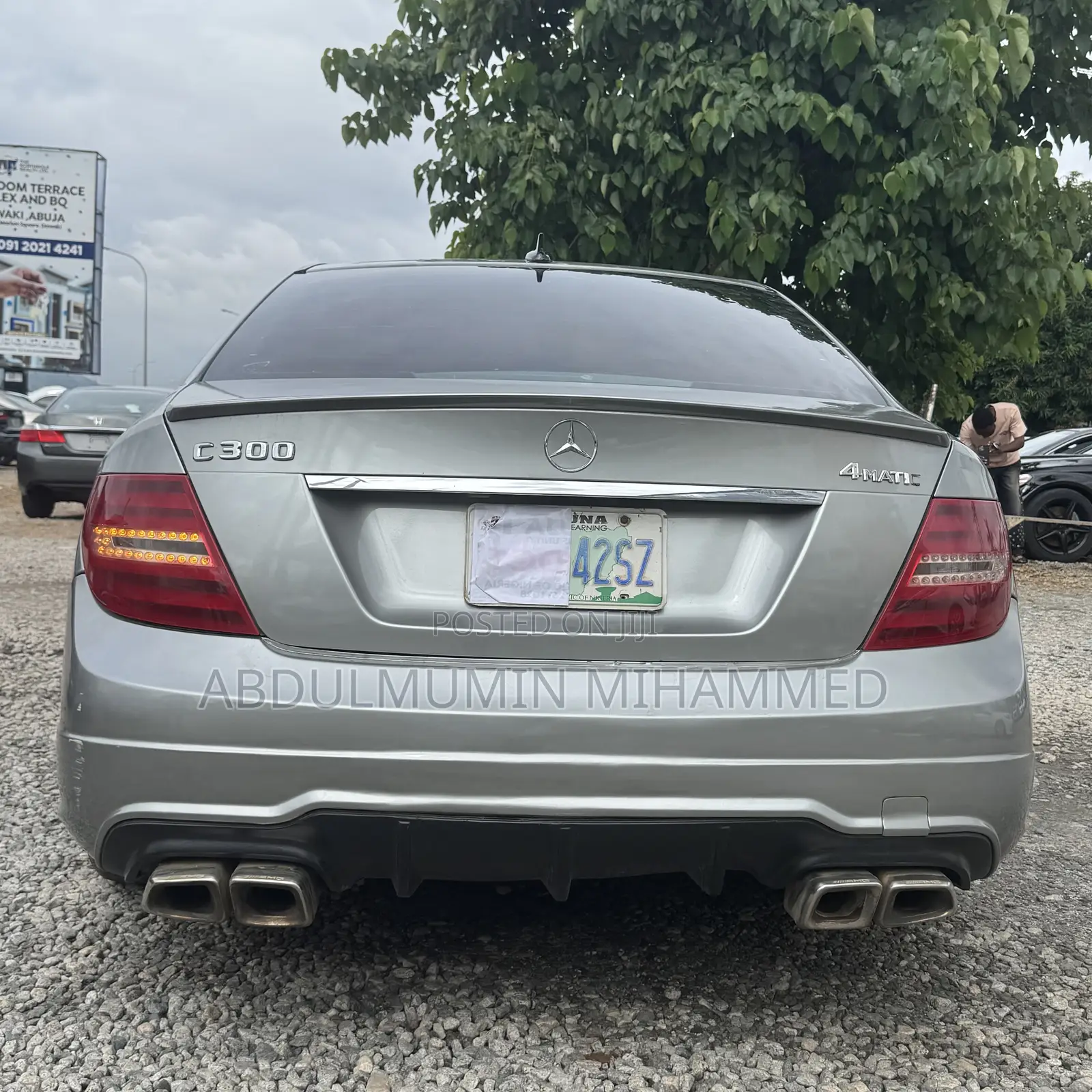 Mercedes-Benz C300 2008 Gray