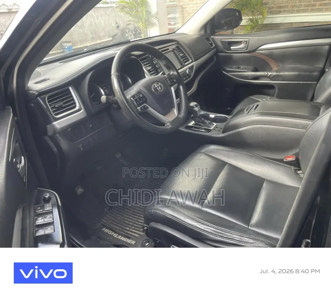 Toyota Highlander XLE 4dr SUV (3.5L 6cyl 6A) 2015 Black