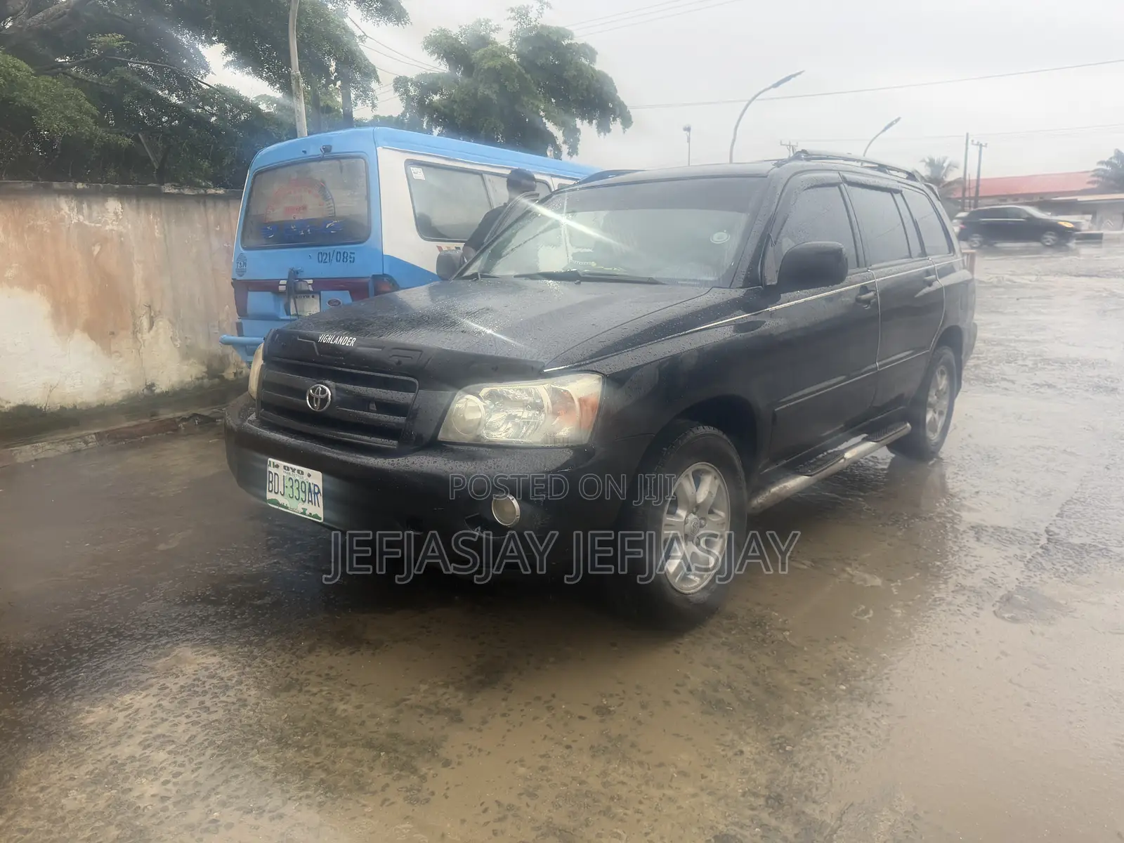 Toyota Highlander V6 2005 Black