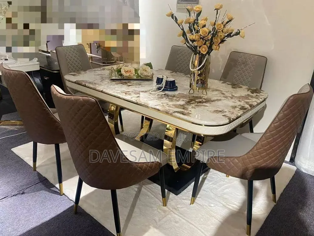 Top Quality, Beautifully Crafred Luxury 6-Chair Dinning Sets