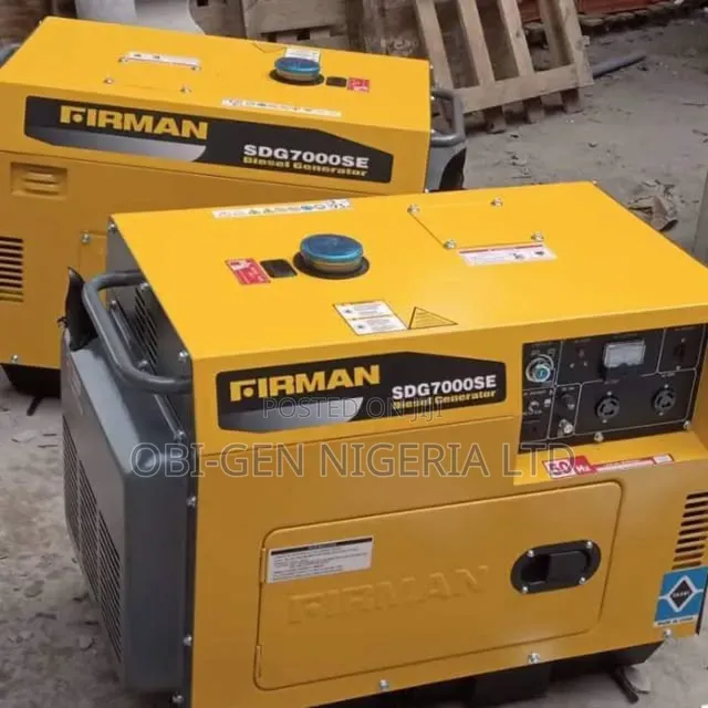 Firman SPG 7000se Soundproof Diesel Generator Set