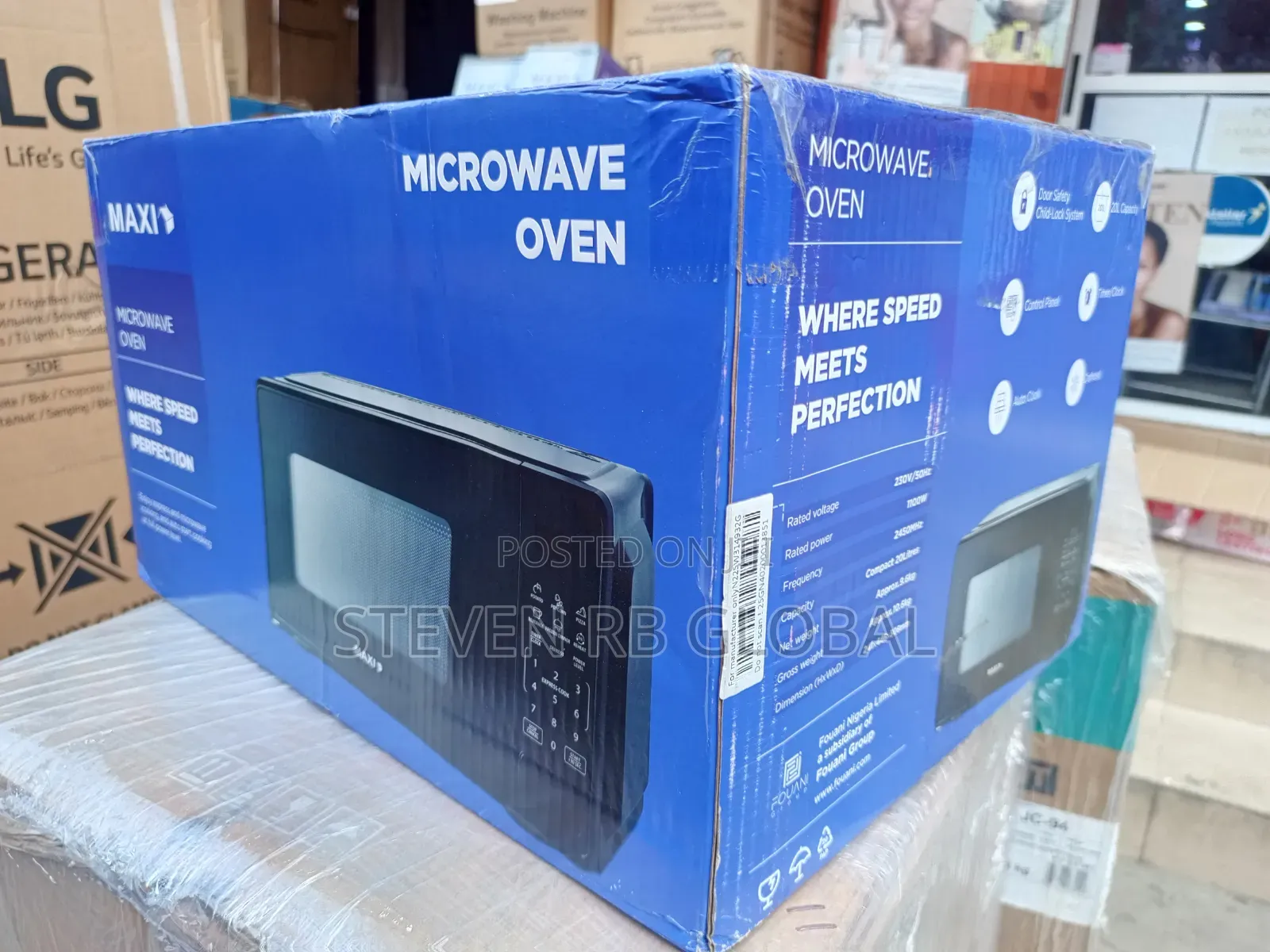 Maxi 20l Digital Microwave Oven 700w | Maximwo207p3b