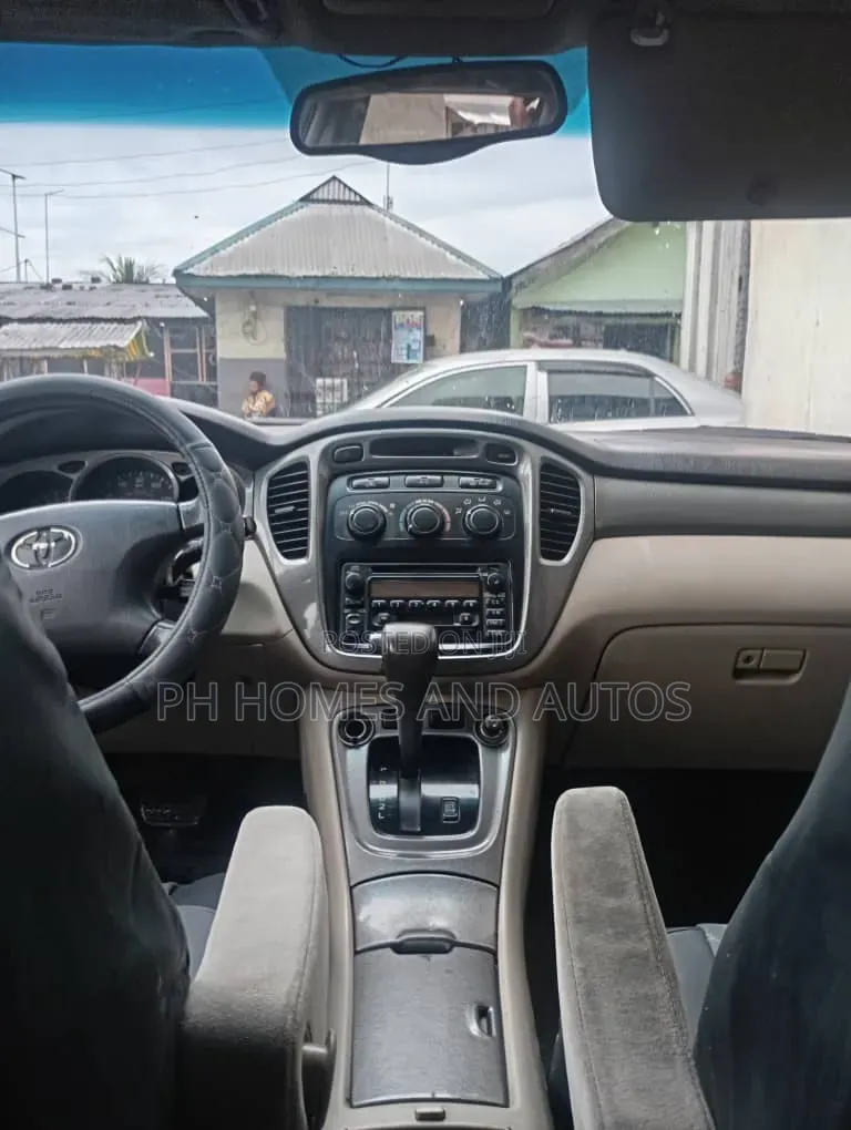Toyota Highlander 2004 Red